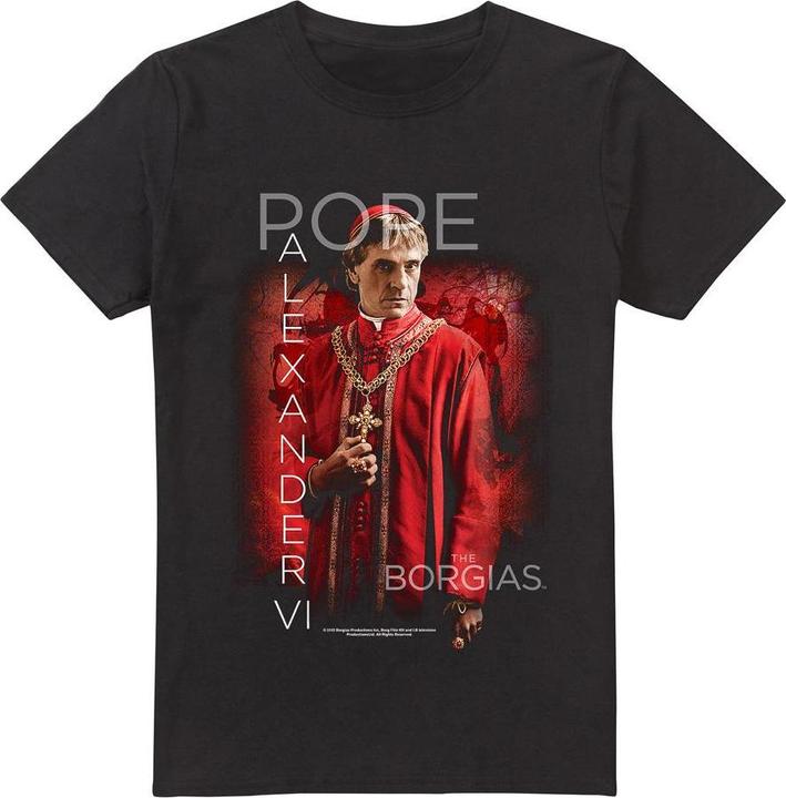 Immagine prodotto The Borgias Pope Alexander VI Maglietta Uomo (5XL)