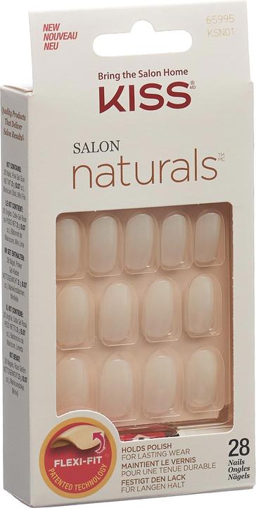 Actual product image KISS Salon Naturals (Artificial nails, Break even)
