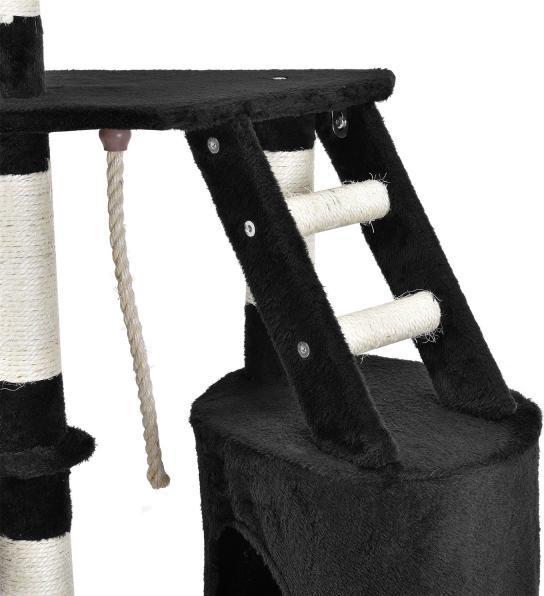 Produktbild Juskys Sam's Pet Kratzbaum Buffy (Schwarz)