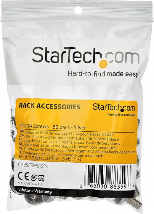 Produktbild StarTech .com 12-24 Server Rack Screws