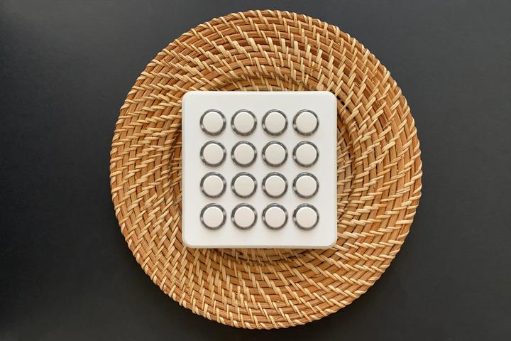 Productafbeelding DJTechTools TechTools Midi Fighter Spectra Witte knoppenregelaar )