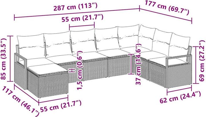 Produktbild vidaXL Nelio