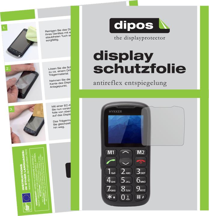 Actual product image Dipos Screen Protector Anti-Glare (6 Piece, Hykker Halo)