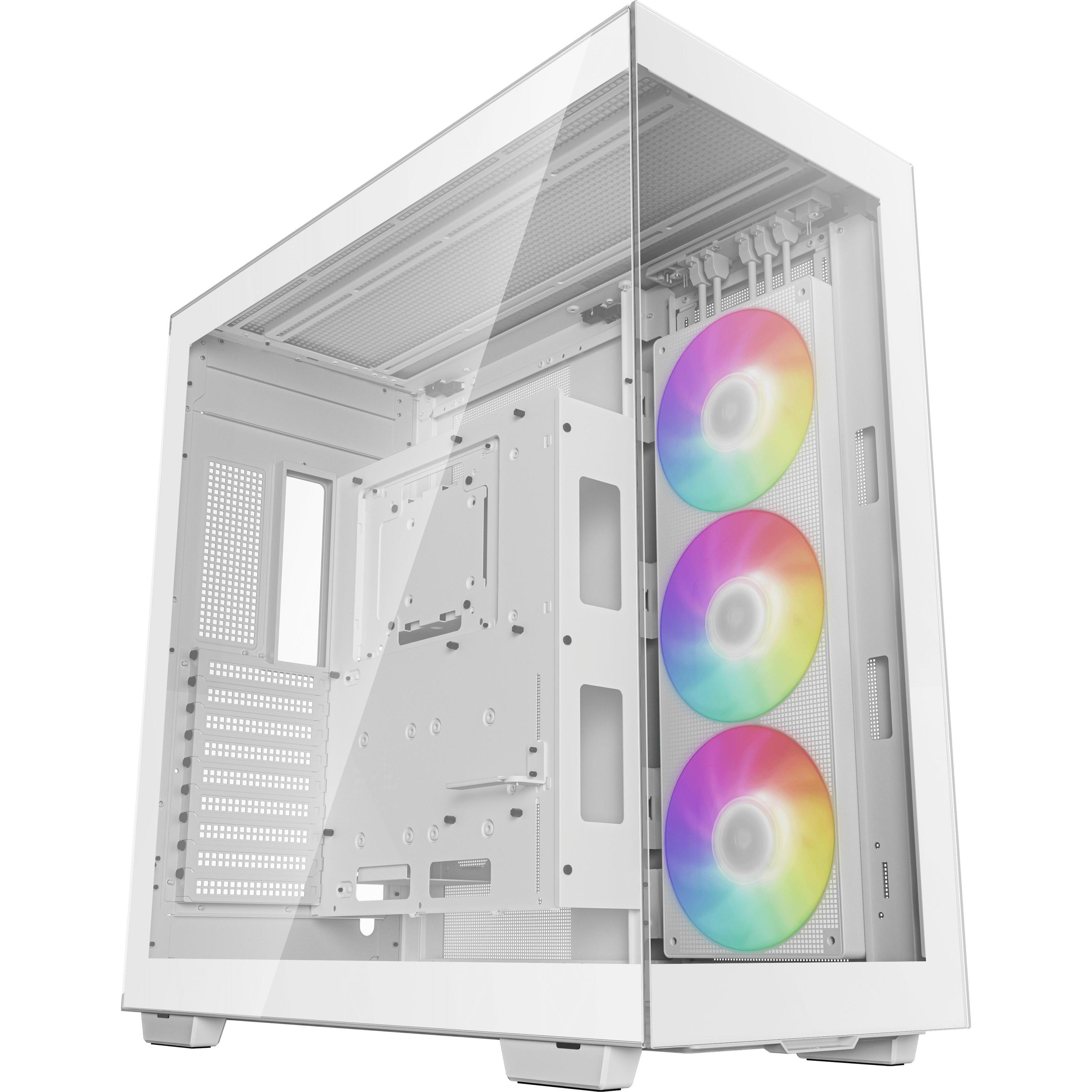Deepcool CH780 (mATX, ATX, E-ATX, Mini-ATX), PC Gehäuse, Weiss