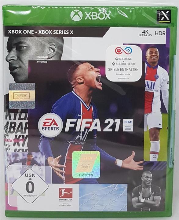 Produktbild EA Games FIFA 21 (Xbox One X, Xbox Series X, DE)