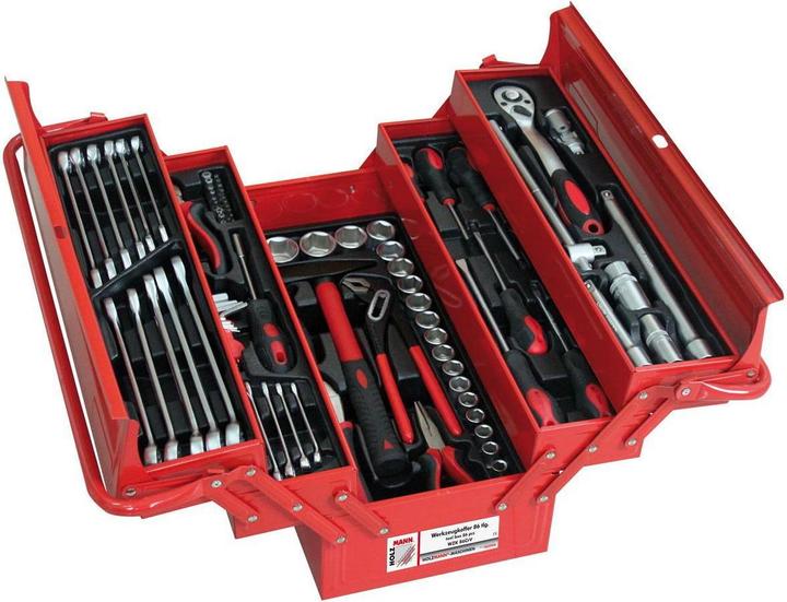 Actual product image Holzmann Toolbox (86 pieces)
