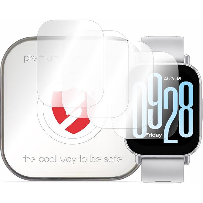 Smart Protection - Premium Classic (4 pack) - Xiaomi Redmi Watch 5 Active - Clear, Smartwatch Zubehör, Transparent