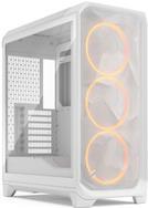 Produktbild Fractal Case Meshify 3 White RGB TG Clear Tint (ATX, Mini-ITX, mATX, E-ATX)