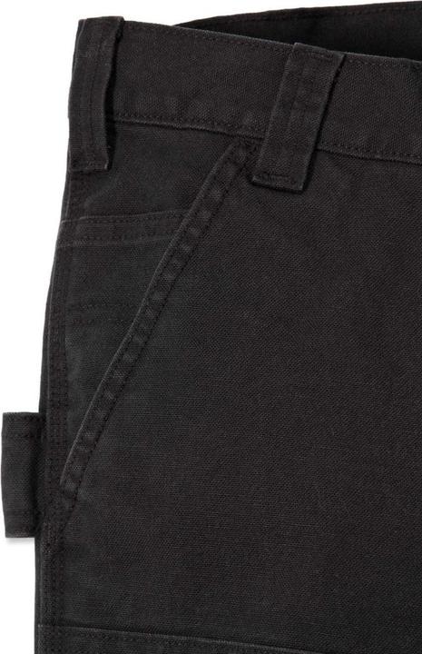 Actual product image Carhartt STRETCH DUCK DOUBLE FRONT BLACK Size W32/L34 (W32/L34)