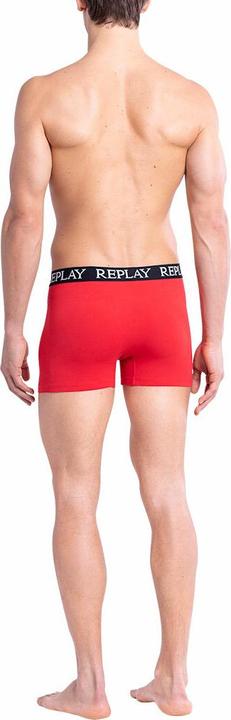 Produktbild Replay Trunk BOXER Style 01/C Basic Cuff Logo im 2er Pack (L, 2er Pack)
