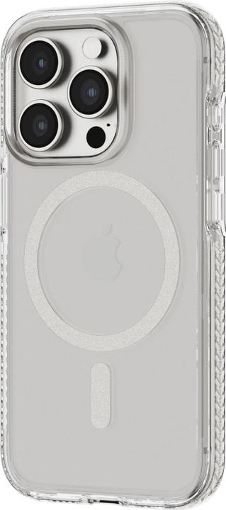 Actual product image tech21 EvoCrystal Case MagSafe for iPhone 15 Pro White Titanium (Apple iPhone 15 Pro)