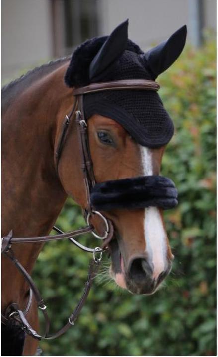 Image du produit Kentucky Horsewear Protège-narines en peau d'agneau (artificielle)