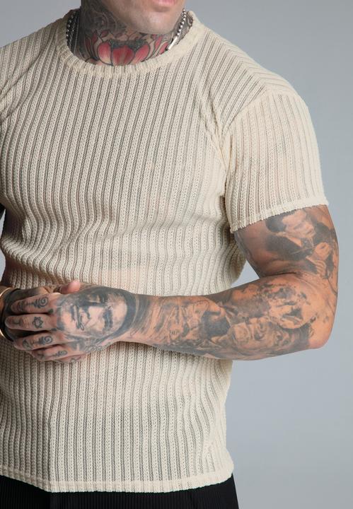 Immagine prodotto Siksilk Textured Muscle Fit T-Shirt (S)