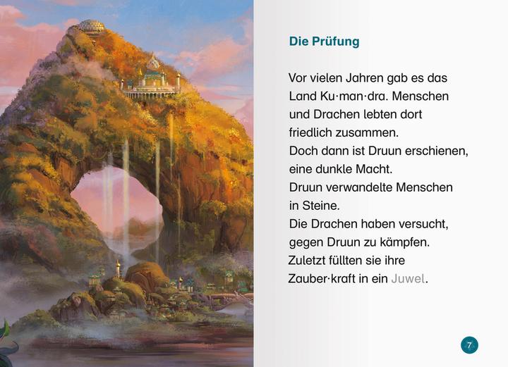 Actual product image Ravensburger Erstleser - leichter lesen: Disney Raya und der letzte Drache: Eine lange Suche (German, Annette new farmer, The Walt Disney Company, 2022)