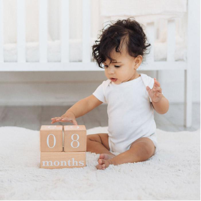 Produktbild Pearhead Altersklötzchen aus Holz