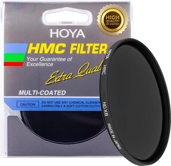 Produktbild Hoya HMC ND 8 grau (77 mm, ND- / Graufilter)