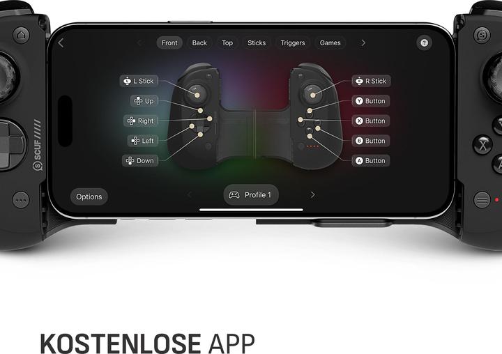 Image du produit Scuf Nomad Mobile Controller - Noir (Vente au détail) (iOS)
