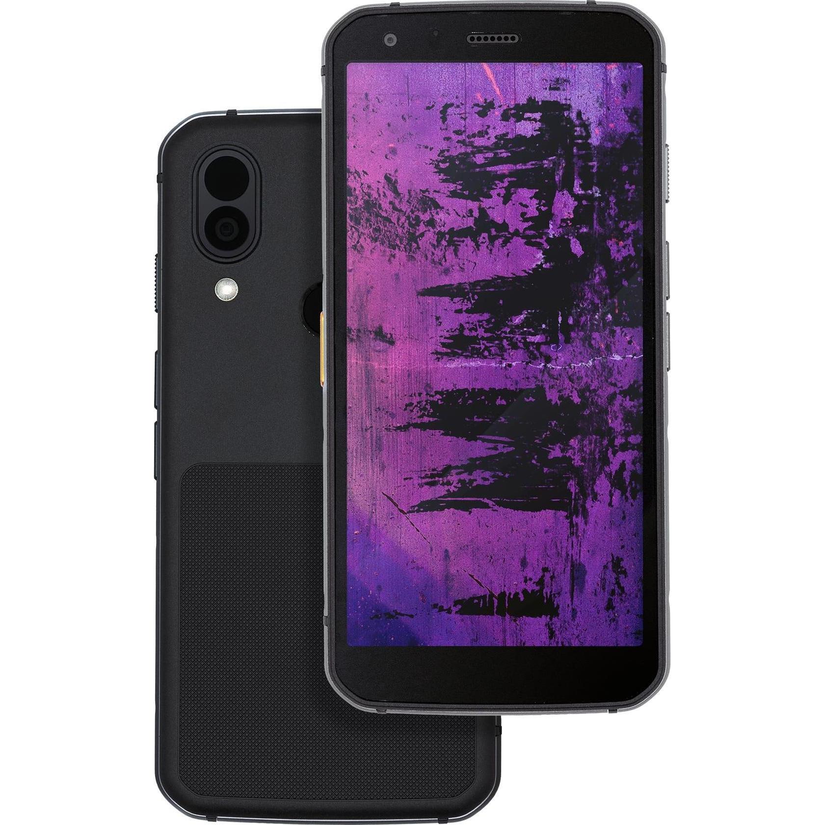 Cat S62 Pro Version 2022 (128 GB, Black, 5.70", Dual SIM, 12 Mpx, 4G), Smartphone, Schwarz