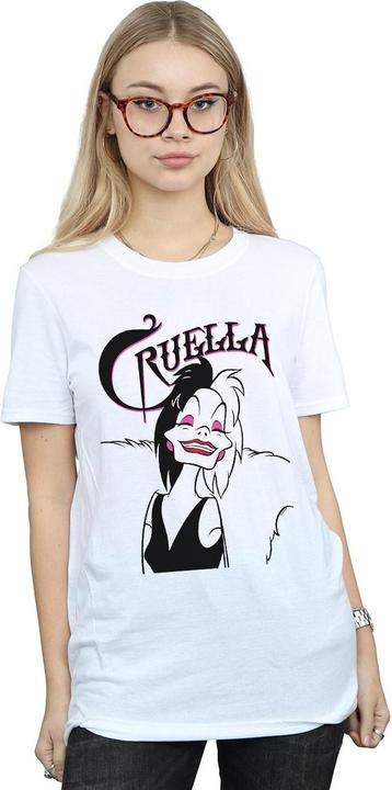 Image du produit Disney - T-shirt CRUELLA DE VIL EVIL SMILE - Femme (L)