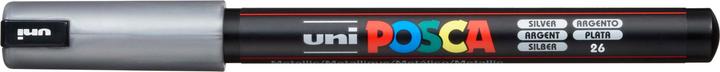 Actual product image Posca Marker PC-1MR Fineliner (Silver, 0.70 mm, 1 x)