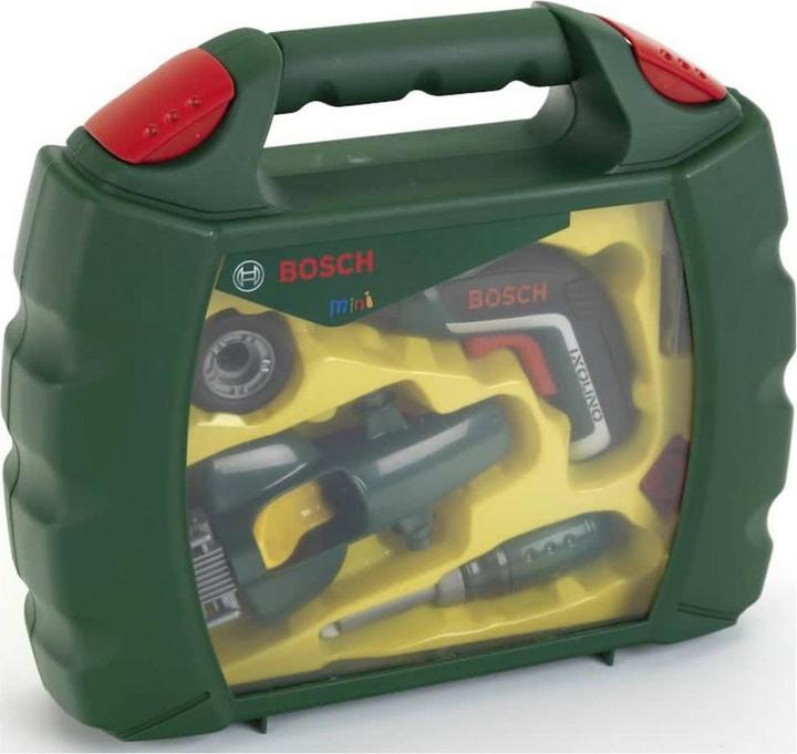 Produktbild Theo Klein Werkzeugkoffer-Set Bosch Grand Prix mit Ixolino-Akkuschrauber