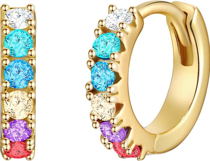 Immagine prodotto Glanzstücke München Donna Argento Cubic Zirconia Oro Giallo - 12054 (Argento)