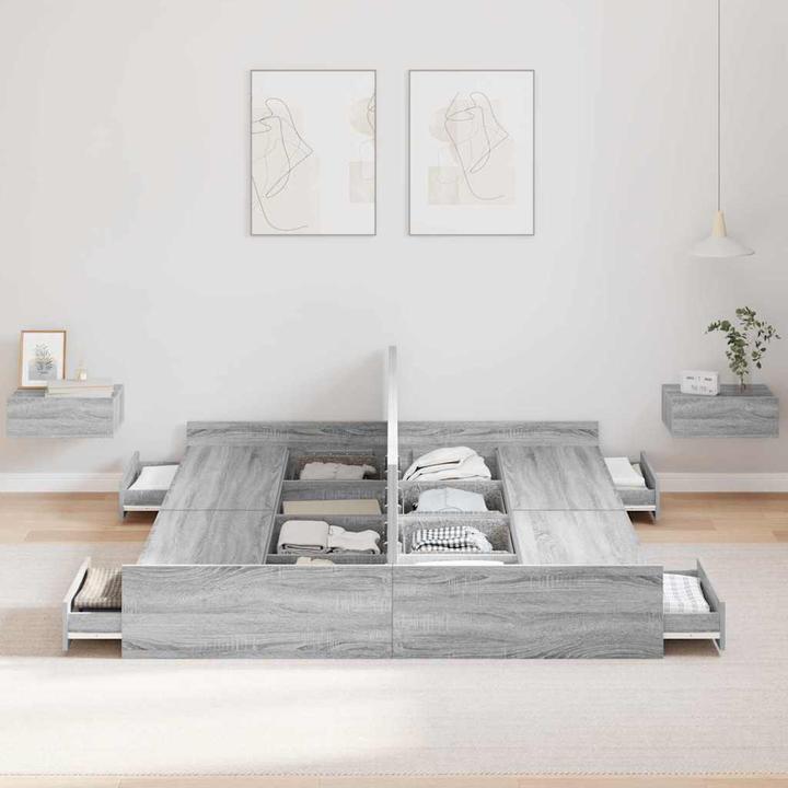 Immagine prodotto VidaXL Letto contenitore (135 x 190 cm)