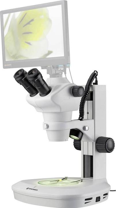 Produktbild Bresser Optik Science ETD-201 Trino Zoom Stereomikroskop Trinokular 50 x Auflicht, Durchlicht