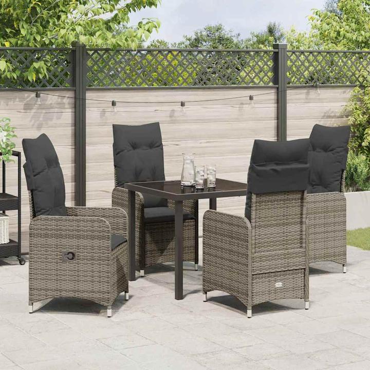 Produktbild vidaXL Garten Essgruppe (80 x 80 x 73 cm)
