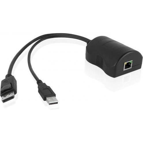 Adder DDX DisplayPort Dongel, KVM Switch, Schwarz