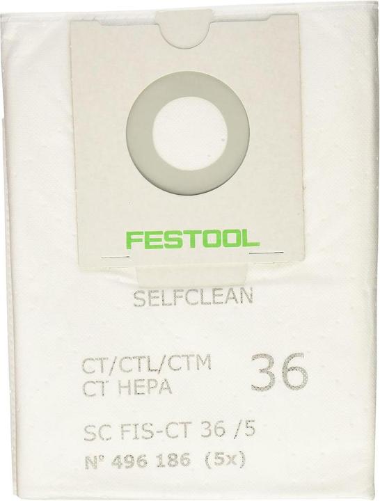 Produktbild Festool Selfclean Filtersack SC FIS-CT 36/5