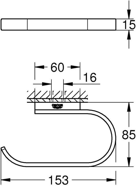 Productafbeelding Grohe Selectie WC-papierhouder