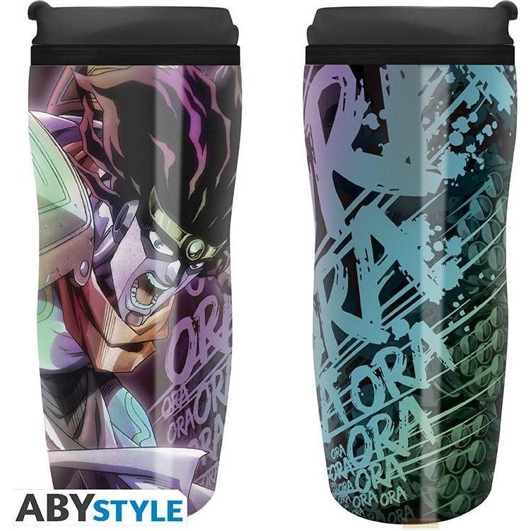 Abystyle Multicolore Jojos Bizarre Adventure - Travel Mug Star Platinum, Tazze,