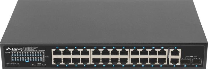 Produktbild Lanberg RSGE-24P-2GE-2S-250 network switch Unmanaged (26 Ports)