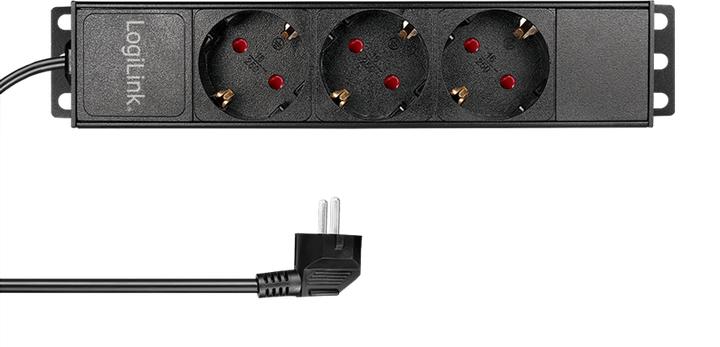 Produktbild LogiLink Steckdosenleiste (3 x, CEE 7/3, 1.80 m)