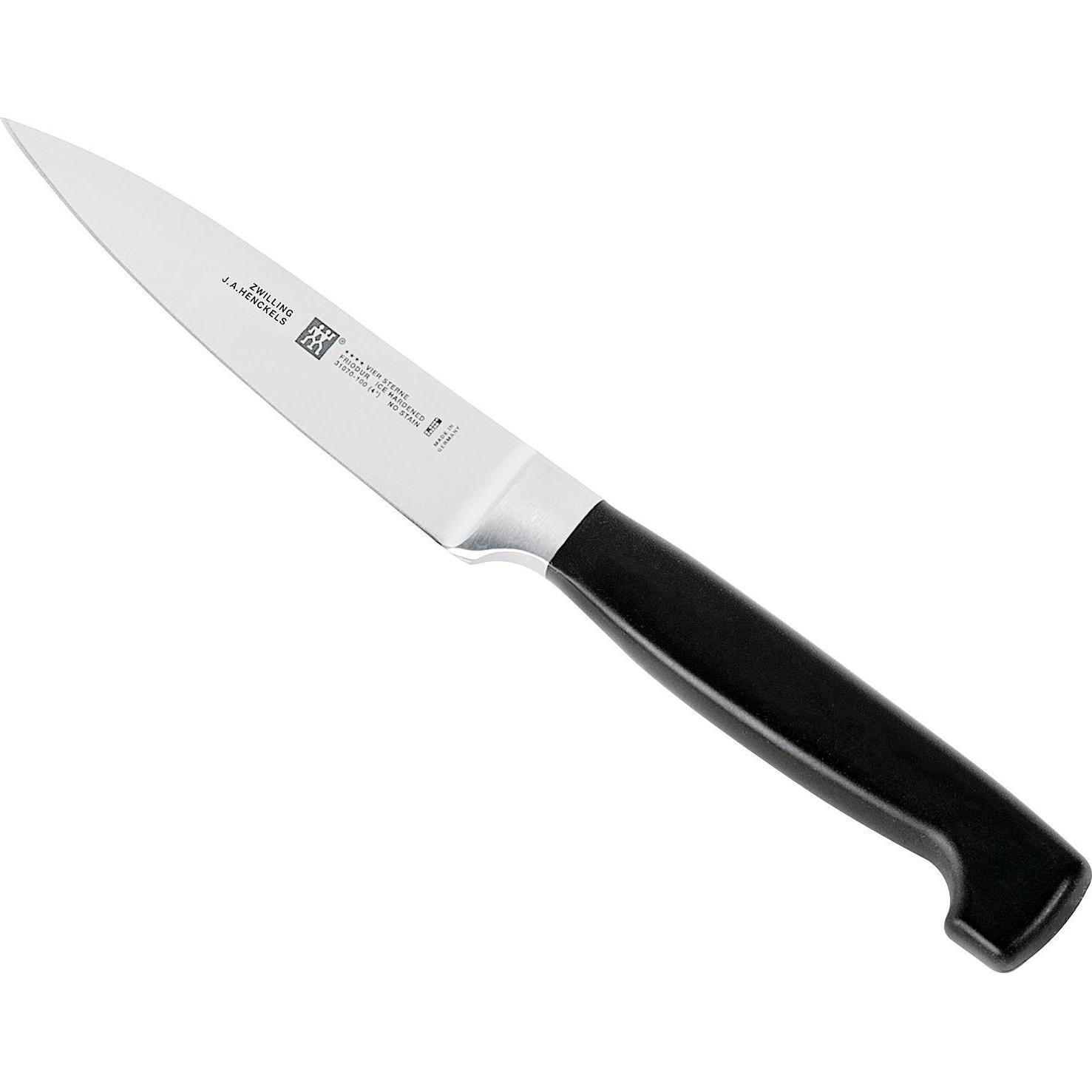 Zwilling Vier Sterne, Küchenmesser, Schwarz