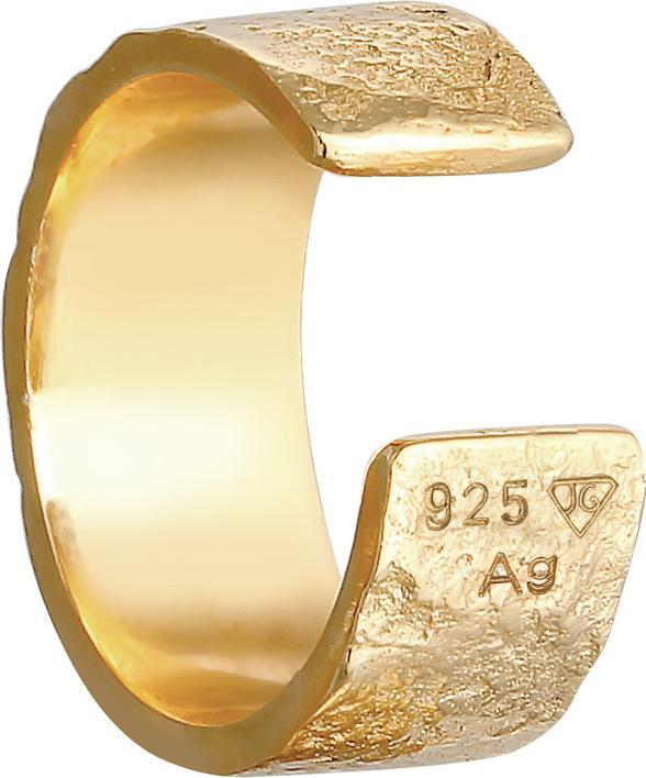 Immagine prodotto Elli Ohrringe Earcuff Breit Basic Gehämmert 925 Silber (Argento 925)