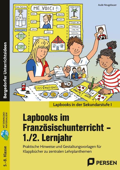 Produktbild Lapbooks im Französischunterricht - 1./2. Lernjahr (Deutsch, Aude Neugebauer, 2022)