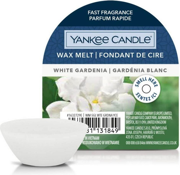 Immagine prodotto Yankee Candle Piastrine di cera profumata Gardenia bianca