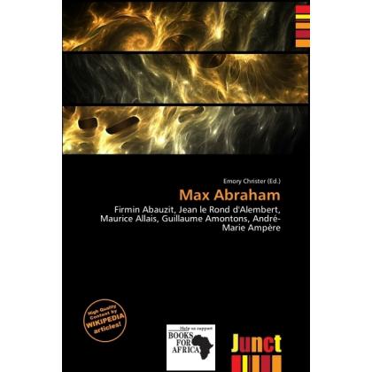 Max Abraham, Fachbücher von Emory Christer
