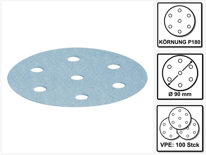 Actual product image Festool Grinding wheel STF D90/6 P180 GR/100 (P180)