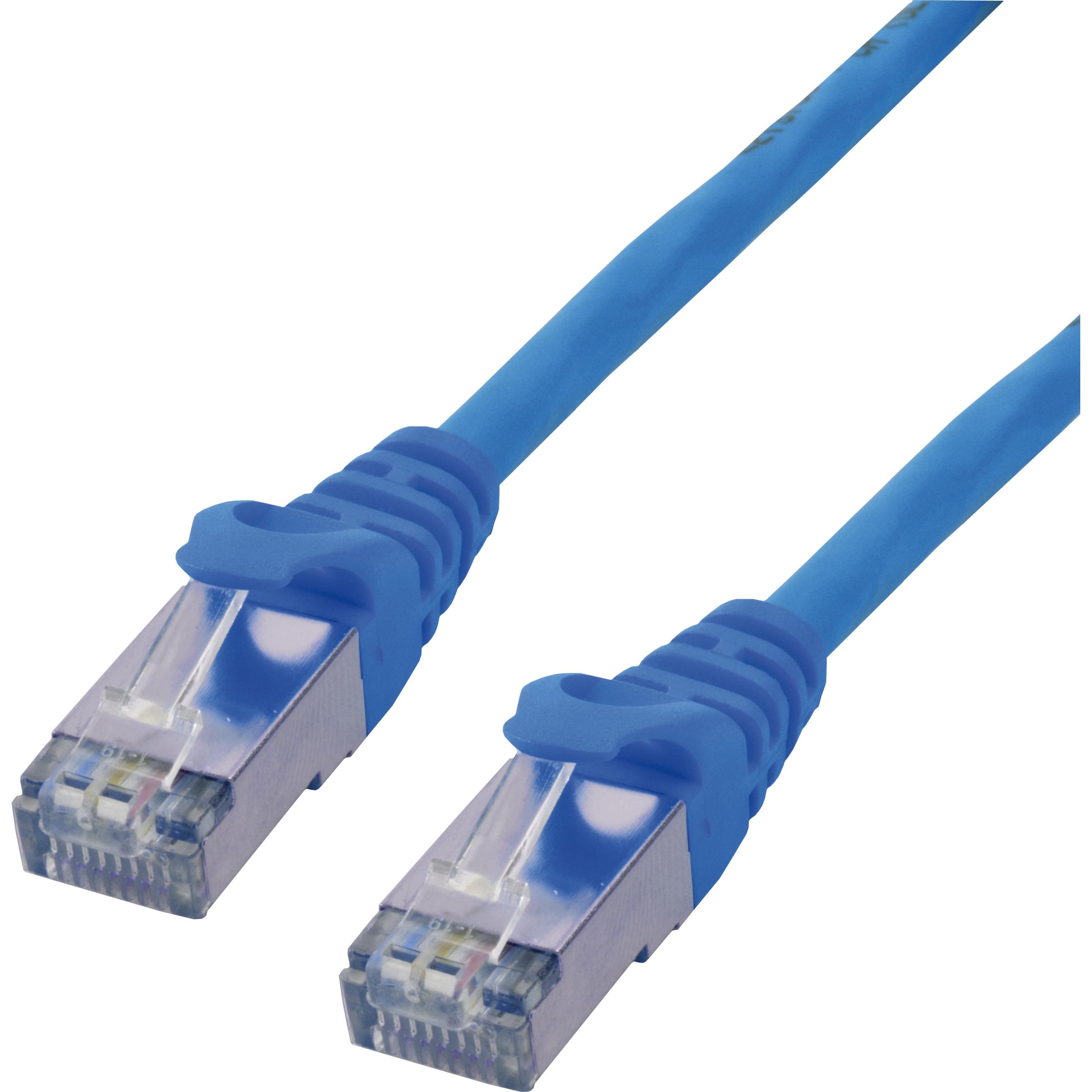 MCL RJ45 CABLE 100PERCENTAGE COPPER (SF/UTP, CAT6a, 1.50 m) (IC5K99A6ASH1.5B)