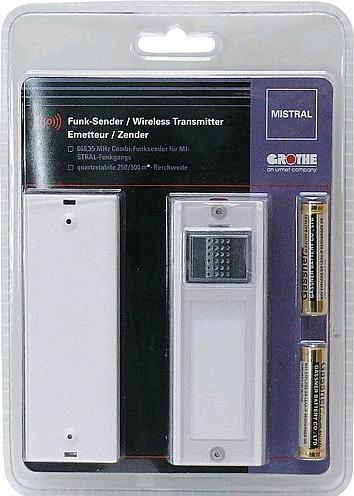 Actual product image Grothe Radio bell transmitter 43441 Mistr (Wireless)