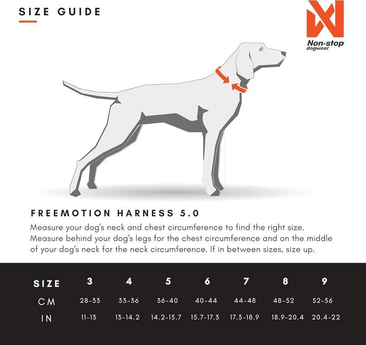 Image du produit Non-Stop Dogwear Harnais Freemotion 5.0 (S, Chien)