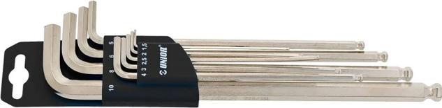Actual product image Unior Spherical head hexagonal pin spanner