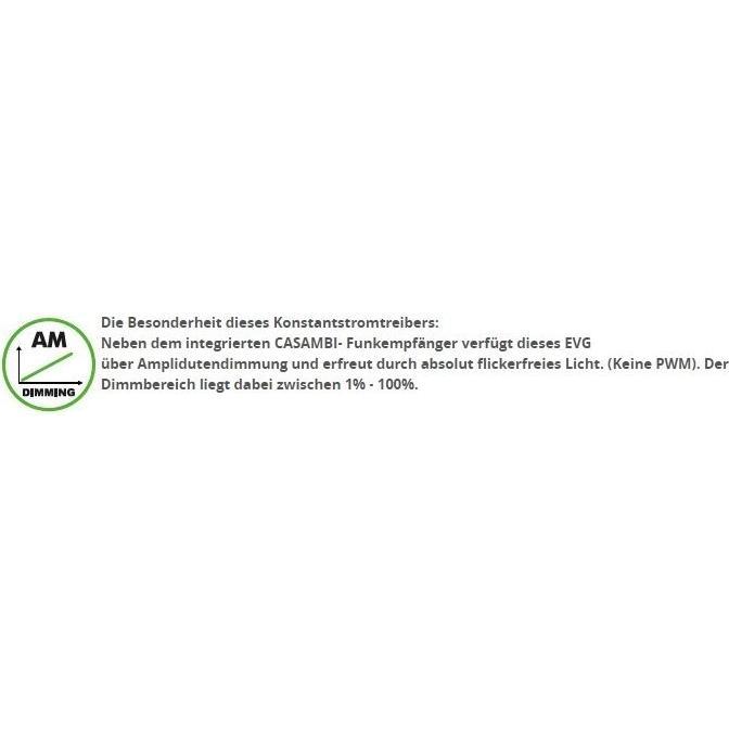 Dotlux, Zubehör Beleuchtung, LED Netzteil CASAMBI 49891-38Watt 300-1050mA dimmbar