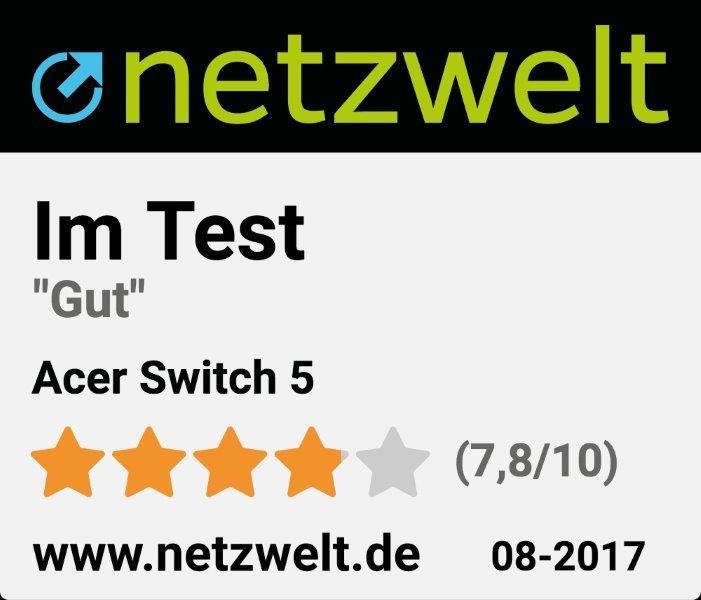 Actual product image Acer Switch 5 (SW512-52-52L8) (12", 512 GB, 8 GB, CH, Intel Core i5-7200U)