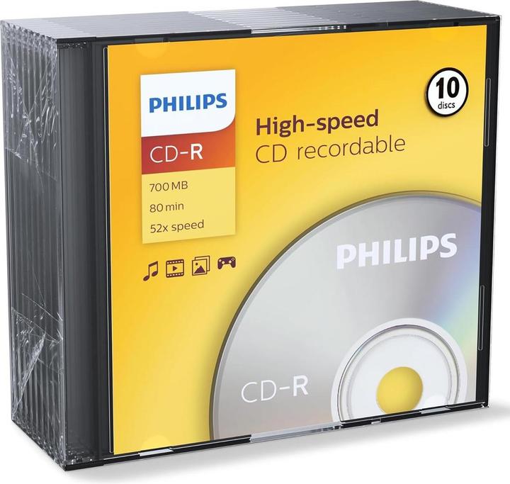 Actual product image Philips Cd-R (10 x)