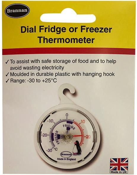 Brannan Dial Fridge Freezer Thermometer