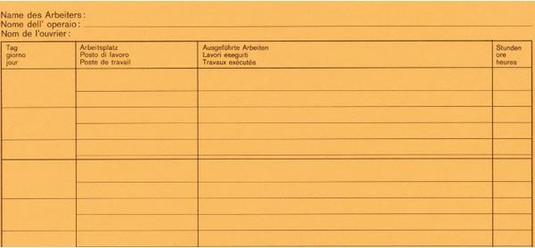 Produktbild Sigel Favorit Wochenrapport (50 x)
